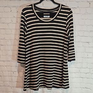 Southcott Threads Striped Top Size XL
